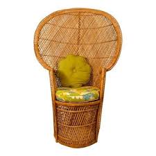 Vintage Used Peacock Chairs For Sale Chairish In 2020 Rattan Peacock Chair Peacock Chair Wicker