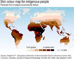 World Skin Color Map Reveals Truth About Races Earthly Mission