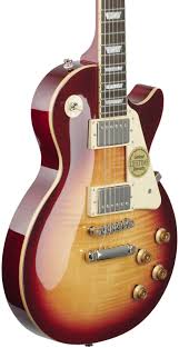The les paul™ standard 60s models from epiphone's new inspired by gibson™ collection recreate the sound of 1960s era les pauls. Epiphone Les Paul Standard 50s Electric Guitar Zzounds