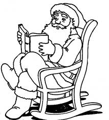 The people suddenly see a poisonous spider on the floor of the sleigh and jump out. A Santa Claus Reading A Book On A Rocking Chair Coloring Pages Santa Coloring Pages Printable Christmas Coloring Pages Christmas Story Books
