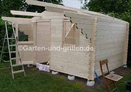 Naturlich Streng Anhand Der Anleitung Zu Achten Ist Auf Die Beschreibung Der Einzelnen Bohlen Bereits In 2020 Gartenhaus Bausatz Gartenhaus Punktfundament Gartenhaus