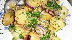 Salade De Pommes De Terre Tiede Salade Pomme De Terre Salade Pomme Salade De Pomme De Terre Froide