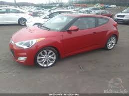 Mpg 20 / 34 #5 in compact cars. Hyundai Veloster 2012 Red 1 6l Vin Kmhtc6ad1cu083195 Free Car History