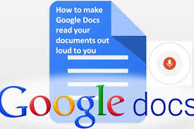 Now click on accessibility in the top menu bar and select speak selection in the speak option. How To Make Google Docs Read Your Documents Out Loud To You Using A Google Chrome Vox Extension Tech News Startups News