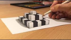 Zeichnen Lernen 3d Fur Anfanger Kinderleicht 12 Easy 3d Drawing Illusions Youtube