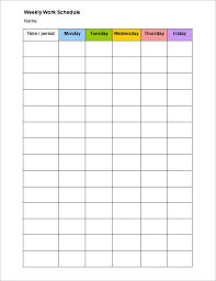 Take scheduling off your plate! Work Schedule Templates 8 Free Word Excel Pdf Format Download Free Premium Templates