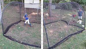Xtender Batting Cage Backyard Portable Batting Cage Batting Cages Field Sports Pitching Machines