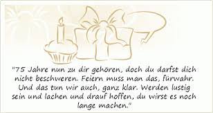 Spruche Zum 75 Geburtstag Gluckwunsche Zum 75 Geburtstag