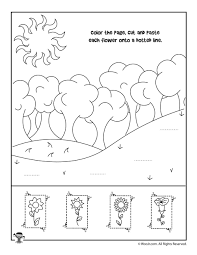 Here are some fun ways to make your own garden: Flowers Color Cut And Paste Activity Woo Jr Kids Activities