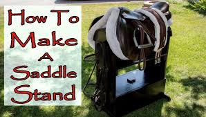 How to make saddle racks. How To Make A Saddle Stand Youtube