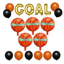 Anmas Home Basketball Theme Birthday Party Decoration Balloon Set Wantitall