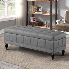 Without a doubt, this bed bench is a stunning accent piece for any room. Storage Bench For Bedroom Grey Bedroom Storage Ottoman Bench Upholstered Storage Bench Seat Ottoman Bench With Storage End Of Bed Storage Bench Seat For Bedroom Entryway Bench With Storage R149 Walmart Com