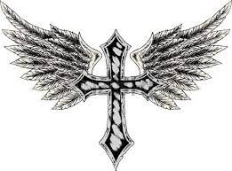 Pin On Angel And Cross Tattoos