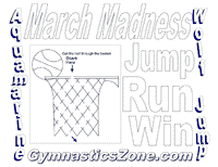 I was a bit bummed that smu wasn't picked. Gymnastics Coloring Pages March 2011 Gymnastics Zonegymnastics Zone