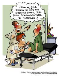 Medilearn Cartoon Ostern Ostereier Schwester Patient Comic Zeichentrick Medizin Mediziner Lustig Witzig Humor Deutsch Lustig Lustige Bilder
