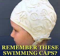 School swimming lessons I hated these bathing caps