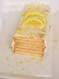 Gateau Petits Beurre Au Citron C Cocineraloca Fr Beurre Citronne Desserts Sans Cuisson Gateau Sans Cuisson