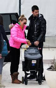Djokovic and jelena are long term sweethearts who've seen each other through thick and. Novak Djokovic And Jelena Walking With The Little Stefan In Serbia Novak Djokovic Jelena Djokovic Tennis Professional