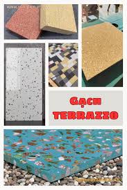 GẠCH TERRAZZO ÉP ƯỚT LÀ GÌ