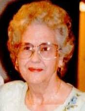 Obituary information for Mildred Creed