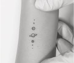 75 More Small Tattoo Ideas From Playground Tattoo Crestfox Solar System Tattoo Forearm Band Tattoos Planet Tattoos