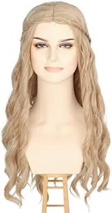 Amazon.com: Probeauty Light Blonde Curly Wave Wig Women Long Wave Wig for  Halloween Costume : Clothing, Shoes & Jewelry