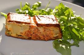 Cake Aux Pommes De Terre Et Au Chorizo Cake Aux Pommes Chorizo Pomme De Terre