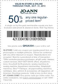 Check spelling or type a new query. Joann Fabric Coupon Blogger2 10 01 13 Finding Zest
