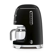 The smeg coffee machine has basic but satisfactory functionality. Smeg Dcf02bluk Drip Filter Coffee Machine In Black Best Price Free Uk Delivery
