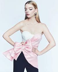 We update gallery with only quality interesting photos. Viktor Rolf Soir Bonbon Bow Pantsuit Worn By Anya Taylor Joy On The Instagram Account Anyataylorjoy Spotern