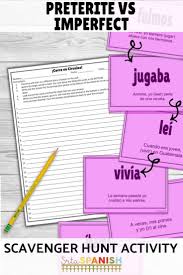 Preterite Vs Imperfect Corre En Circulos Activity With Digital Options High School Spanish Spanish Lesson Plans High School Spanish Classroom