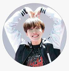 Leader' after reading his letter for army, calls suga 'cute villain'. J Hope Cute Smile J Hope Doing A Heart Hd Png Download Kindpng