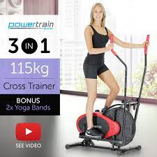 New Elliptical Cross Trainer Exercise Machine Home Gym Stepper Fitness Equipment No Equipment Workout Workout Machines Elliptical Cross Trainer