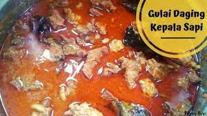 Resep Gulai Daging Kepala Sapi Gulai Daging Resep
