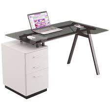 Glass desks not only exude sophistication, they also express your character in a stylish manner. Arctic Ergo Glass Computer Desk Free Uk Delivery