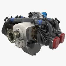 Piston Aircraft Engine Ulpower Ul260i 2 3d Model 3d Model Ad Engine Aircraft Piston Model Aircraft Engine Aircraft Engineering