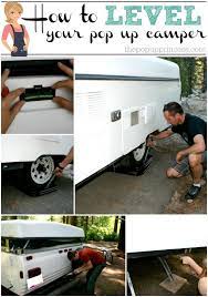 Pop up campers, also known as fold down trailers make for a great first option for inexperienced rv owners due to their small size and ease of towing. How We Level Our Pop Up Camper The Pop Up Princess