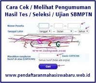 Untuk tahun ini hasil seleksi sbmptn tidak dapat diakses secara publik, melainkan bersifat pribadi dan individual. Cara Melihat Cek Pengumuman Hasil Tes Seleksi Ujian Sbmptn 2021 2022 Pendaftaran Mahasiswa Baru 2021 2022