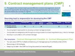 Planning pod has streamlined getting contracts and proposals signed and keeping them stored securely in one central place. build event contract templates from scratch or import your legal language from an existing document. Introduction To Contract Management Framework Workshop 12 17 September 2014 Presented By Samantha Mathers Centre Of Excellence Procurement Transformation Ppt Download