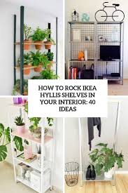 Ikea shelf hanging wardrobe storage organiser clothes hang closet rack shelves. How To Rock Ikea Hyllis Shelves In Your Interior 40 Ideas Digsdigs