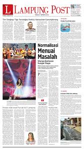 Lampung Post Kamis 17 Maret 2016 By Lampung Post Issuu
