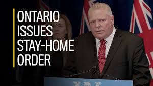 Ford said that unlike a curfew. Ontario Orders Residents To Stay At Home And Declares State Of Emergency Amid Covid 19 Spike National Post