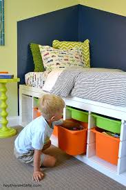 These twin diy beds are made from slats taken from the children s former bunk beds. Ikea Hack Diy Twin Storage Bed Diy Organization Ikea Storagebed Diyfurniturepallets Twin Storage Bed Diy Storage Bed Diy Platform Bed