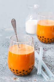 Thai Almond Milk Bubble Tea Love And Olive Oil