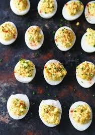 Bouchee Entree Recettes Trois Fois Par Jour œufs Farcis Recettes D Amuse Gueules Recette