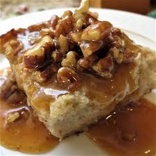 Bread Pudding With Pumpkin Pecan Praline Sauce Recipe Pumpkin Pecan Cajun Desserts Pumpkin Bread Pudding