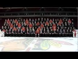 Go Behind The Scenes As Blackhawks Players And Front Office Staff Gather To Take The Annual Team Blackhawks Players Chicago Blackhawks Hockey Blackhawks Hockey