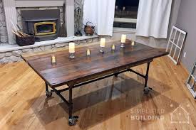 It becomes more than a functional piece for the home, it'll spark conversation and pride! 10 Diy Dining Tables To Build With Tube And Fittings Simplified Building
