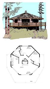 Octagon house plans vintage custom octagonal home design and building blueprint books. Cool House Plan Id Chp 18899 Total Living Area 696 Sq Ft 2 Bedrooms And 1 Bathroom Octagonhome Round House Plans House Plans Tiny House Design