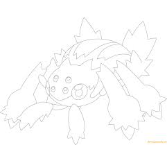 Mega absol wallpaper 75 images. Galvantula Pokemon Coloring Pages Cartoons Coloring Pages Coloring Pages For Kids And Adults